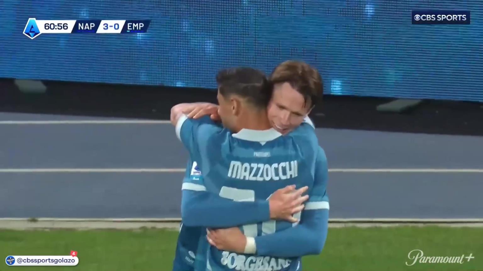 無敵雙響炮！麥克托米奈甩頭破門梅開二度！盧卡庫傳中送助攻！